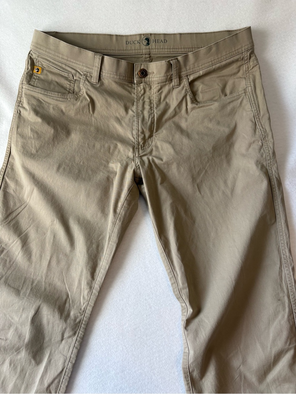 Duck Head Men's Tan Chino Pants